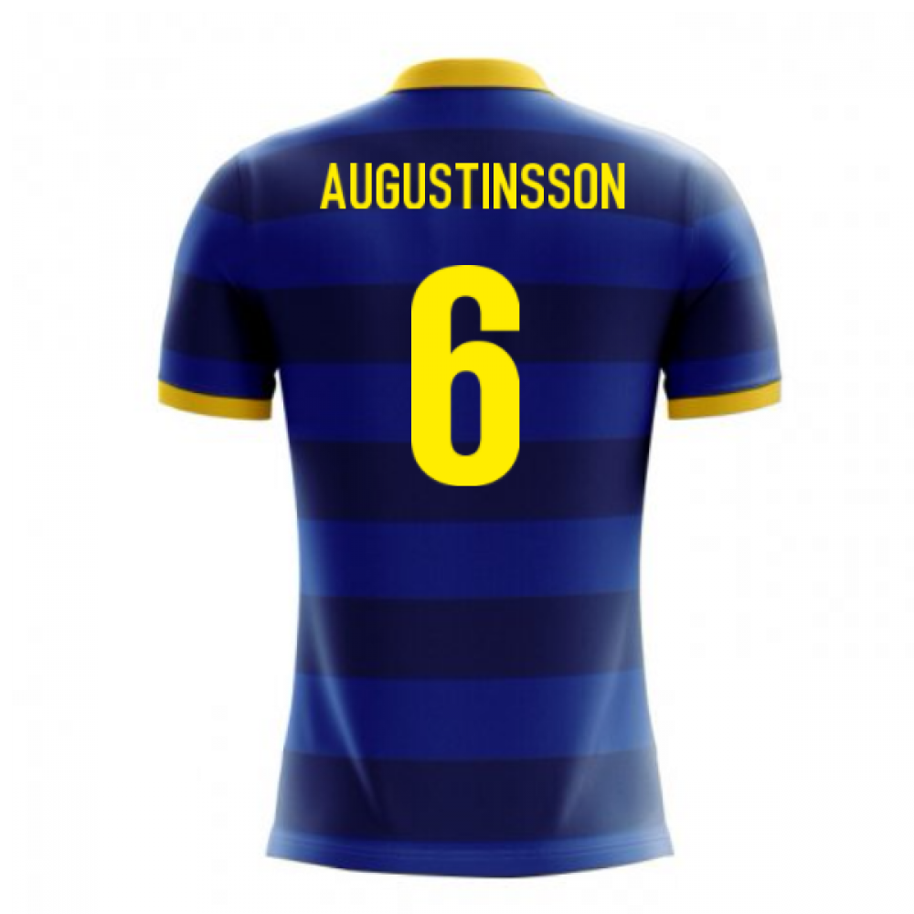 2024-2025 Sweden Airo Concept Away Shirt (Augustinsson 6) - Kids