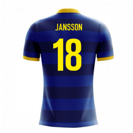 2024-2025 Sweden Airo Concept Away Shirt (Jansson 18) - Kids