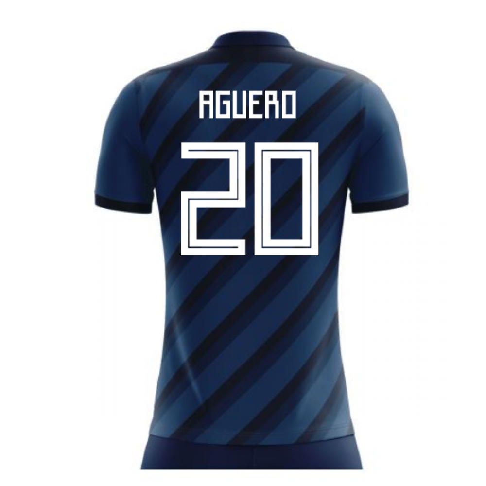 2024-2025 Argentina Concept Shirt (Aguero 20) - Kids