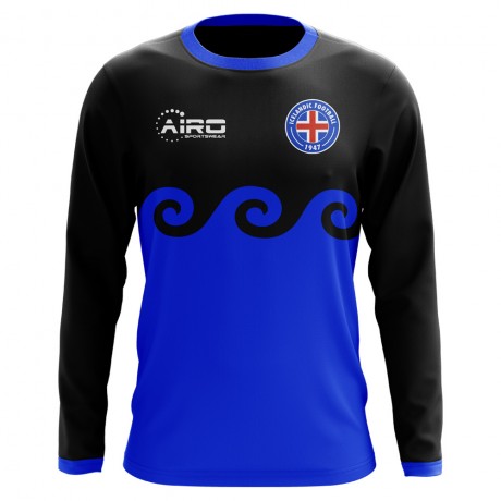 2024-2025 Iceland Long Sleeve Third Concept Football Shirt (Kids)