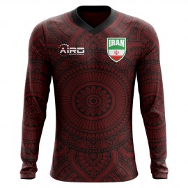 2024-2025 Iran Long Sleeve Away Concept Football Shirt (Kids)