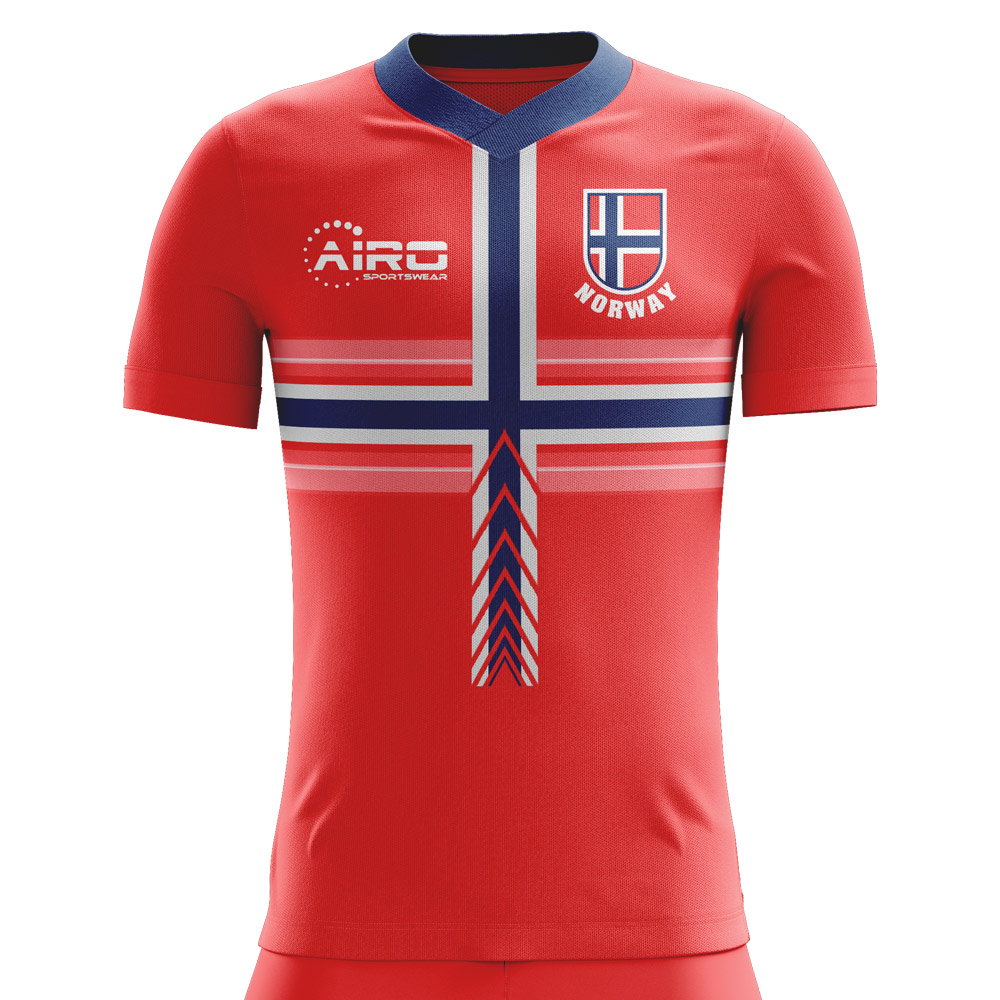 20232024 Norway Home Concept Football Shirt