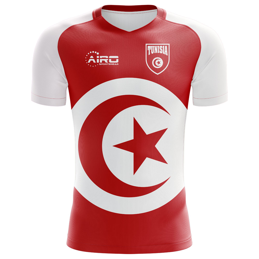 2024-2025 Tunisia Flag Concept Football Shirt - Little Boys
