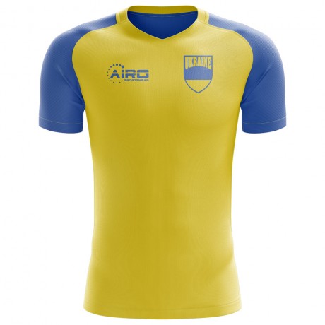 2024-2025 Ukraine Home Concept Football Shirt - Womens