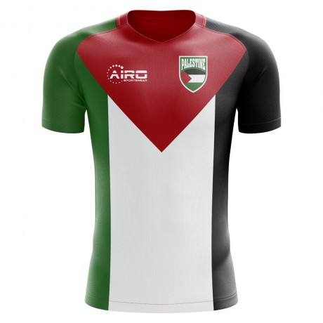 2024-2025 Palestine Home Concept Football Shirt - Adult Long Sleeve