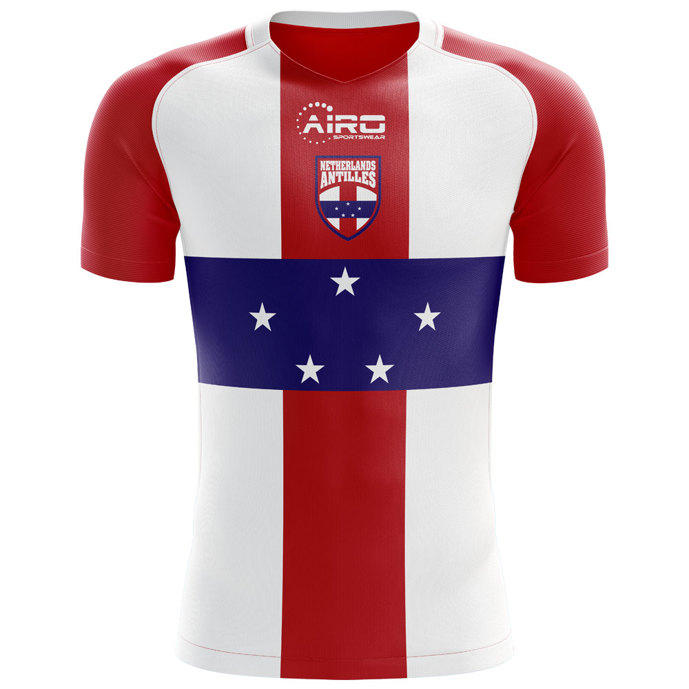 2024-2025 Netherlands Antilles Home Concept Football Shirt - Adult Long Sleeve