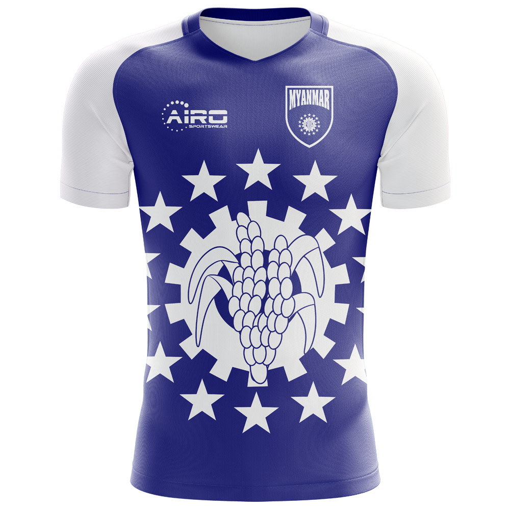 2024-2025 Myanmar Home Concept Football Shirt - Adult Long Sleeve