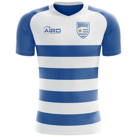 2024-2025 Uruguay Flag Concept Football Shirt - Kids (Long Sleeve)