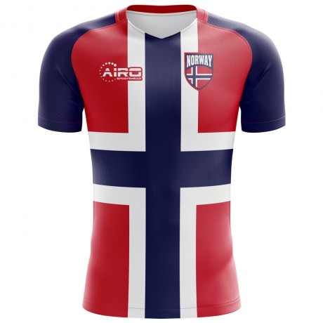 2024-2025 Norway Flag Concept Football Shirt - Baby