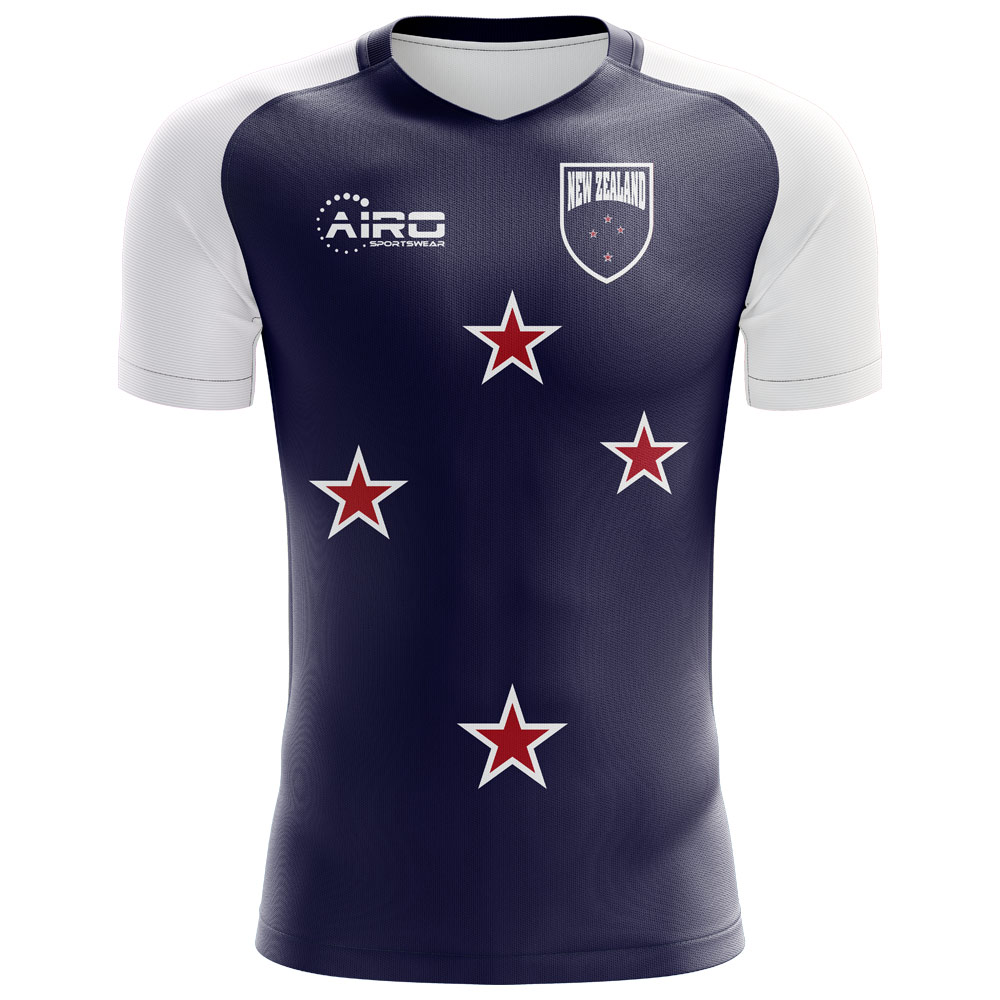 2024-2025 New Zealand Flag Concept Football Shirt (Kids)