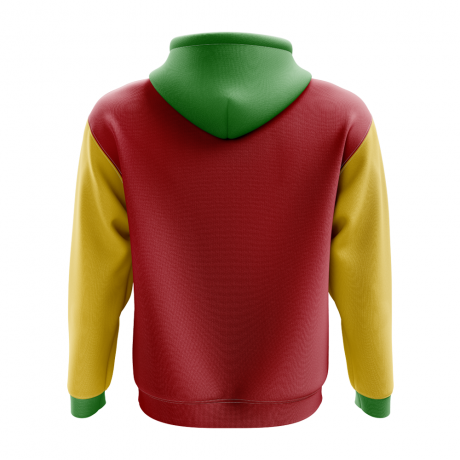 Guinea Bissau Concept Country Football Hoody (Red)