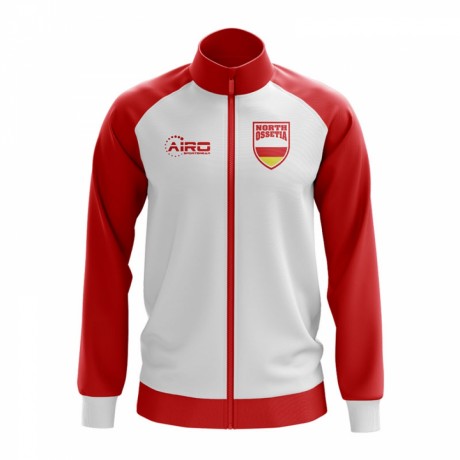 North Ossetia Concept Football Track Jacket (White)