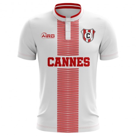 2024-2025 Cannes Home Concept Football Shirt - Kids (Long Sleeve)