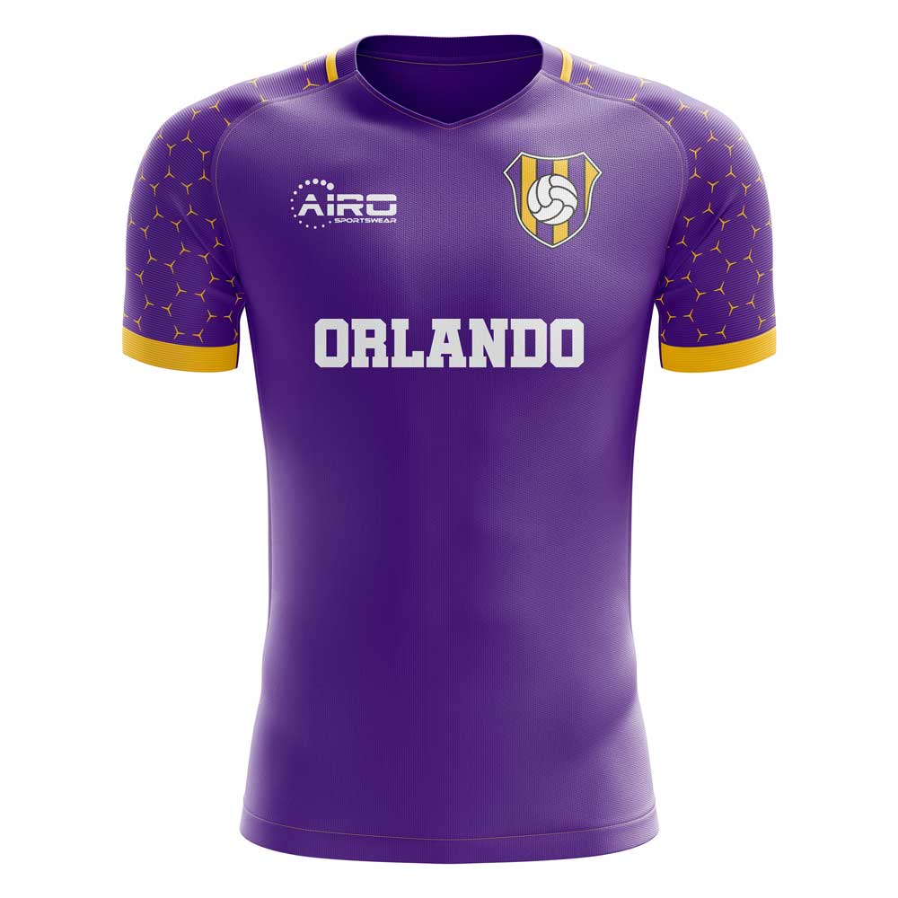 2024-2025 Orlando Home Concept Football Shirt - Adult Long Sleeve