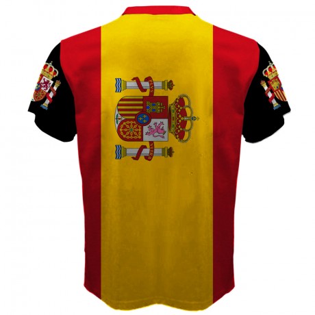 Spain Coat of Arms Sublimated Sports Jersey - Kids