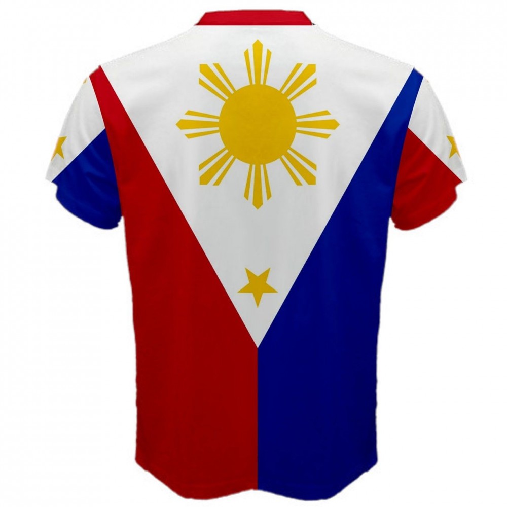 Philippines Flag Sublimated Sports Jersey - Kids