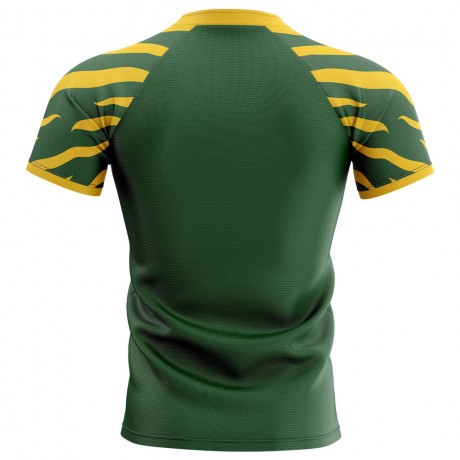 2024-2025 South Africa Springboks Home Concept Rugby Shirt - Kids (Long Sleeve)