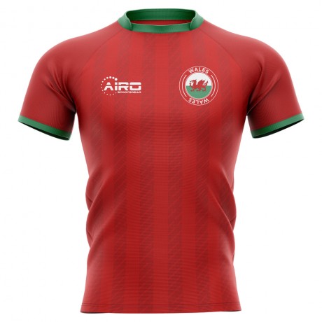 2020-2021 Wales Home Concept Rugby Shirt - Kids