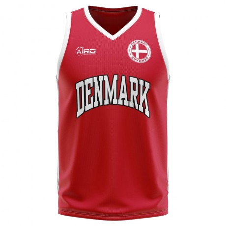 Denmark Home Concept Basketball Shirt - Little Boys