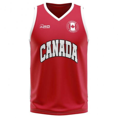 Canada Home Concept Basketball Shirt - Kids