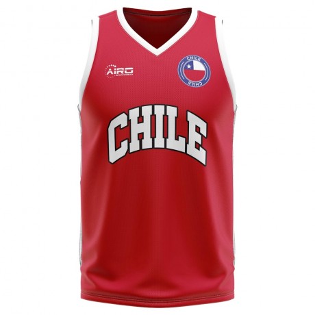 Chile Home Concept Basketball Shirt - Little Boys