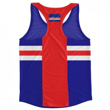 Cape Verde Flag Running Vest