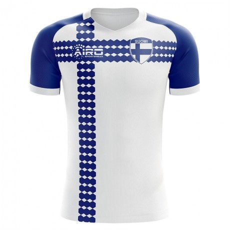 Finland 2024-2025 Home Concept Football Kit (Airo) - Kids