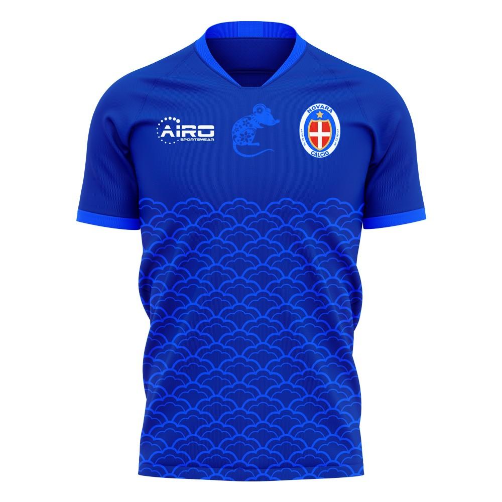 Novara 2024-2025 Home Concept Football Kit (Airo) - Adult Long Sleeve