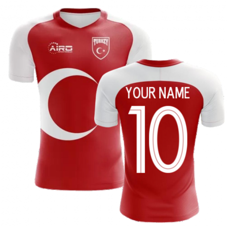 2024-2025 Turkey Home Concept Football Shirt (Your Name)