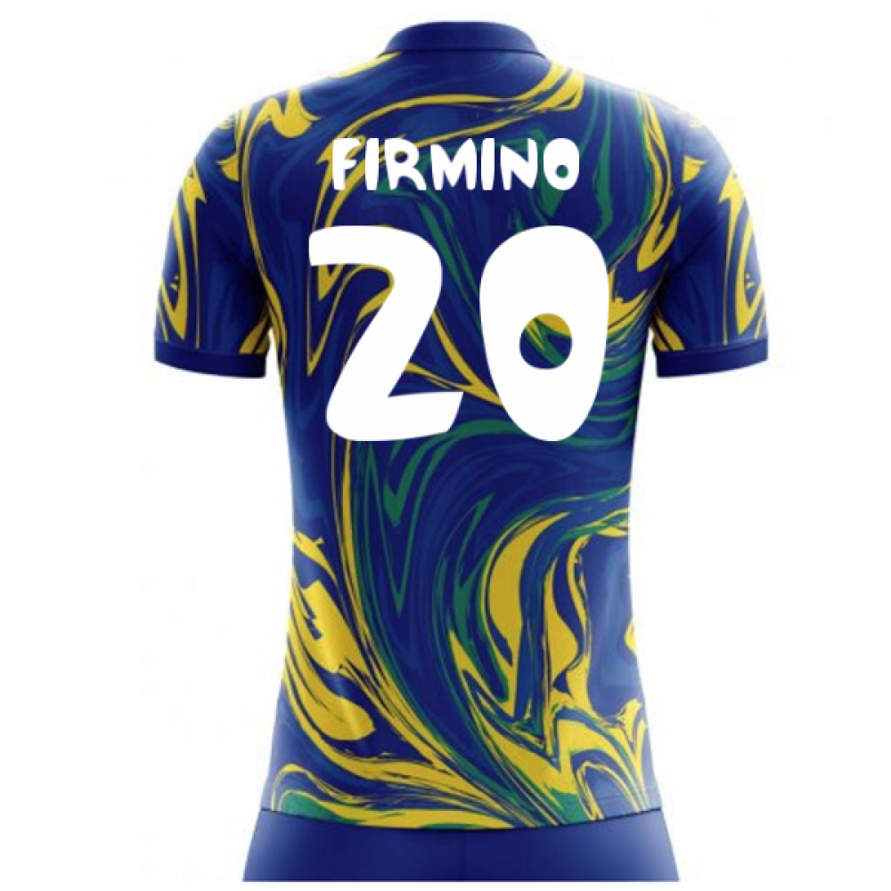 2024-2025 Brazil Away Concept Shirt (Firmino 20) - Kids