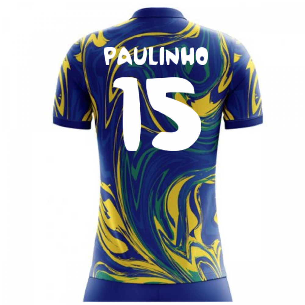 2024-2025 Brazil Away Concept Shirt (Paulinho 15)