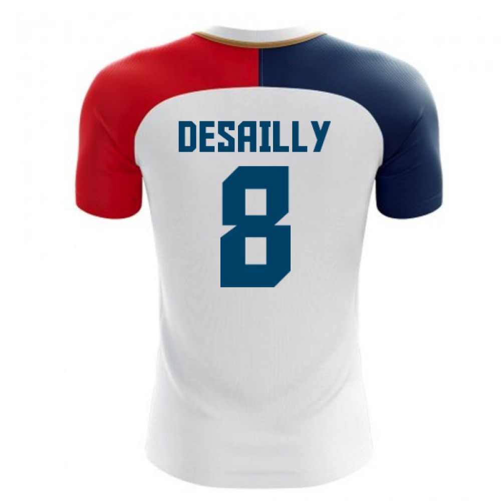 20232024 France Away Concept Shirt (Desailly 8) Kids