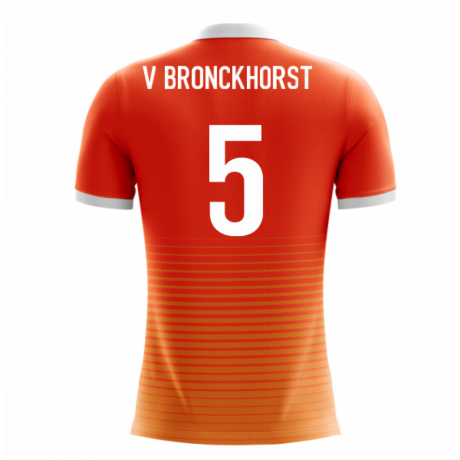 2024-2025 Holland Airo Concept Home Shirt (V. Bronckhorst 5) - Kids