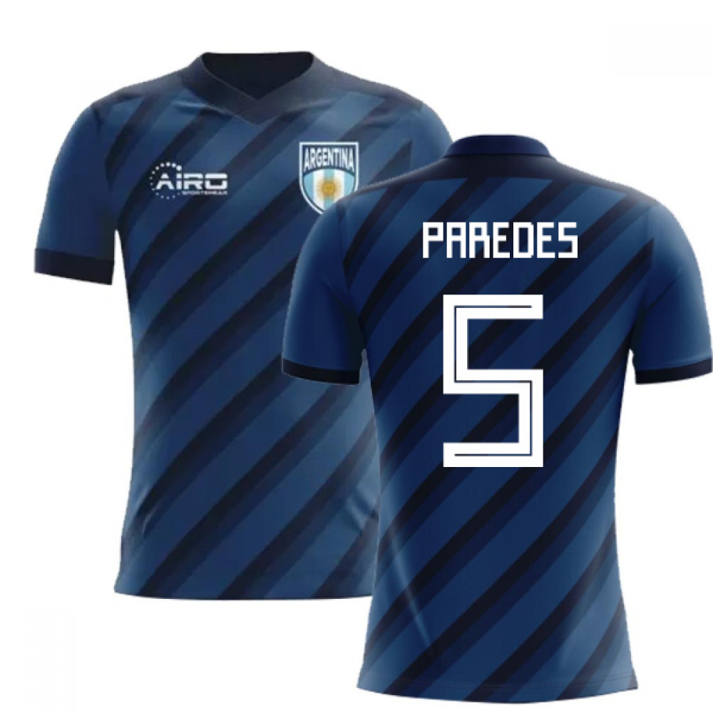 2024-2025 Argentina Away Concept Football Shirt (Paredes 5) - Kids