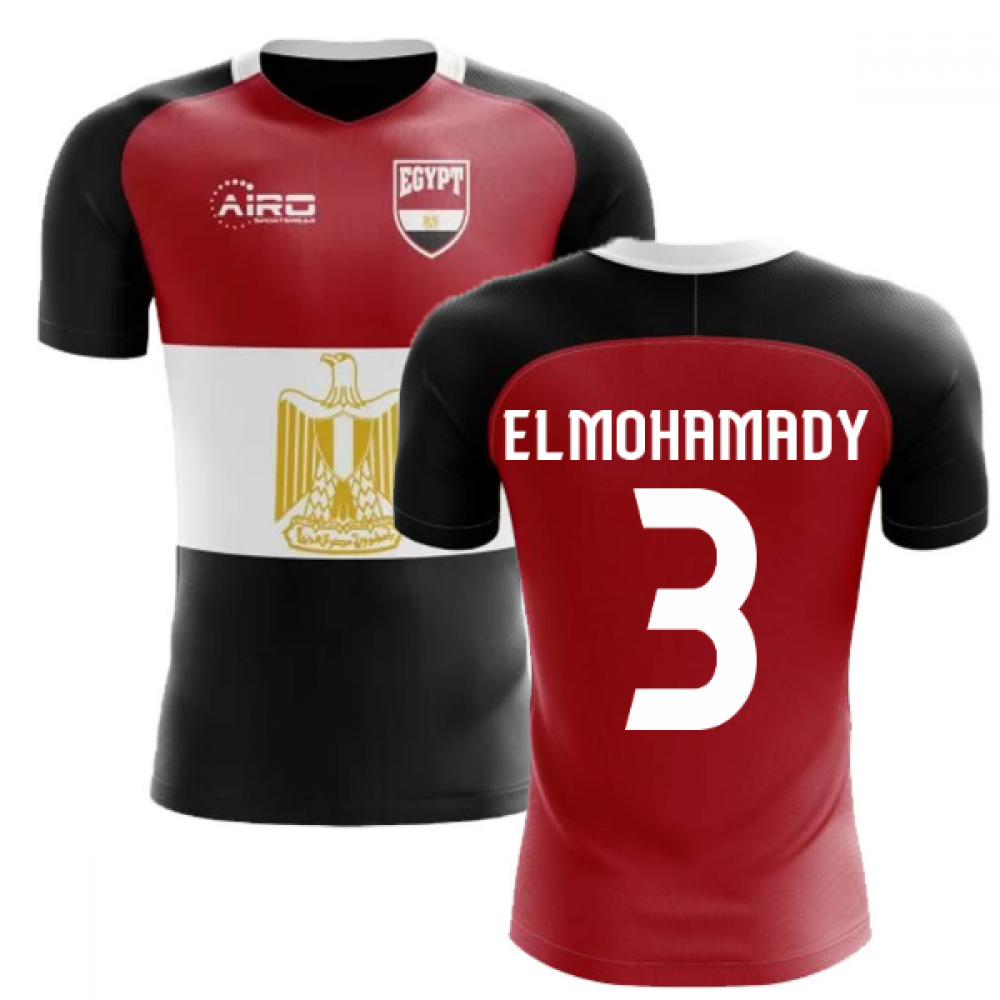 20232024 Egypt Flag Concept Football Shirt (ElMohamady 3)