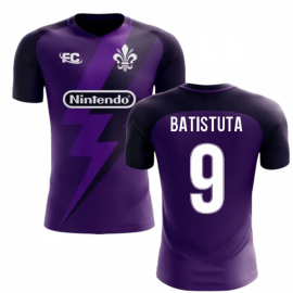 2024-2025 Fiorentina Fans Culture Home Concept Shirt (Batistuta 9)