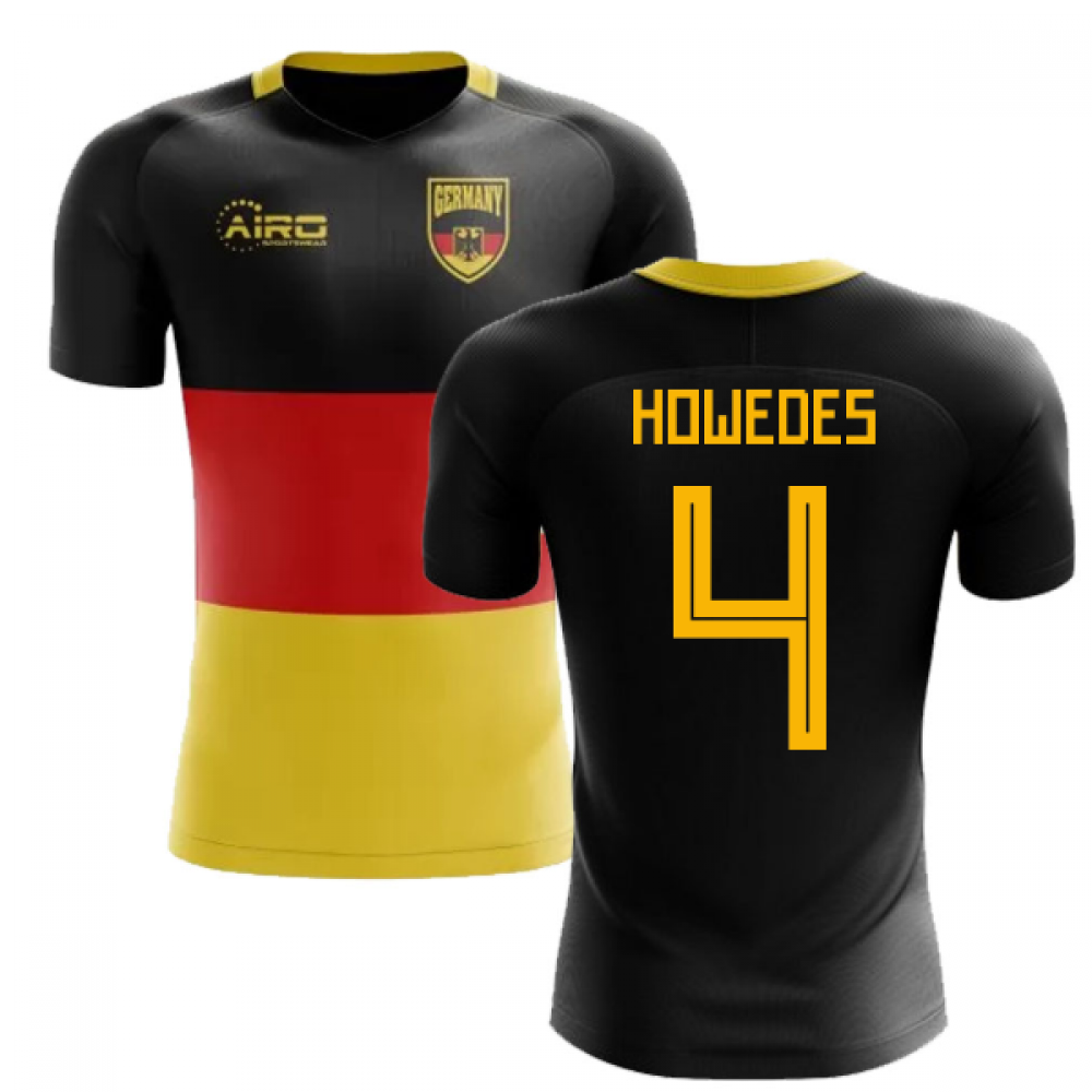 2024-2025 Germany Flag Concept Football Shirt (Howedes 4)