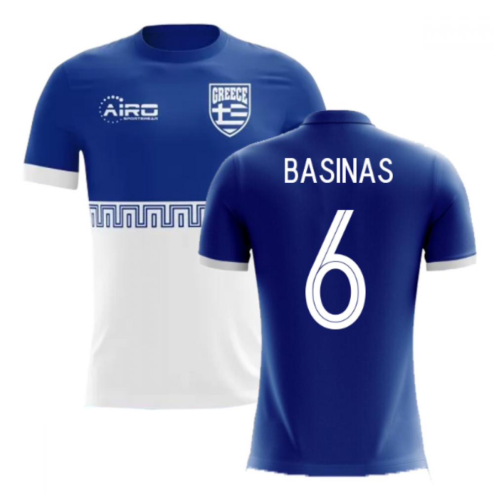 2024-2025 Greece Away Concept Football Shirt (BASINAS 6) - Kids