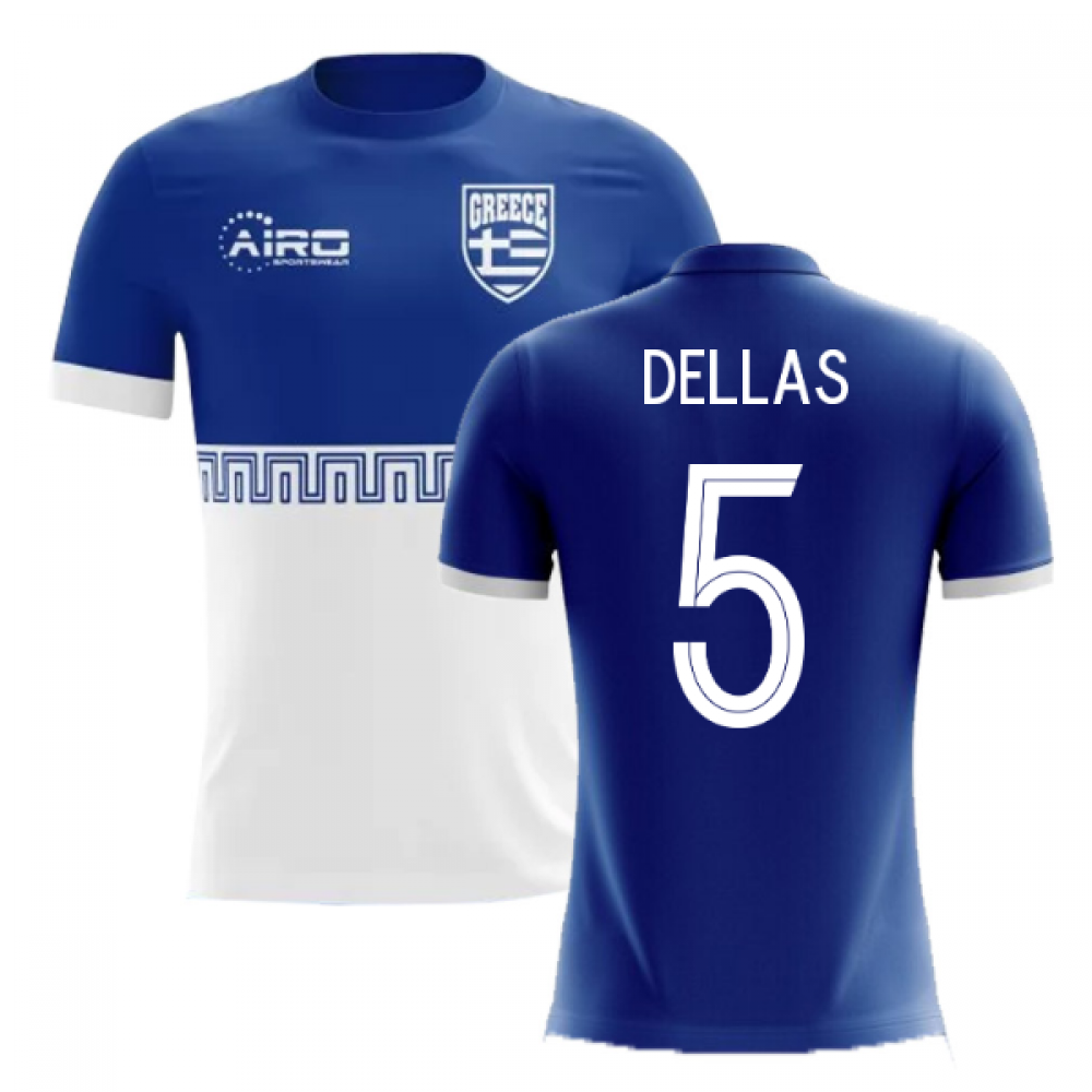 2024-2025 Greece Away Concept Football Shirt (DELLAS 5) - Kids