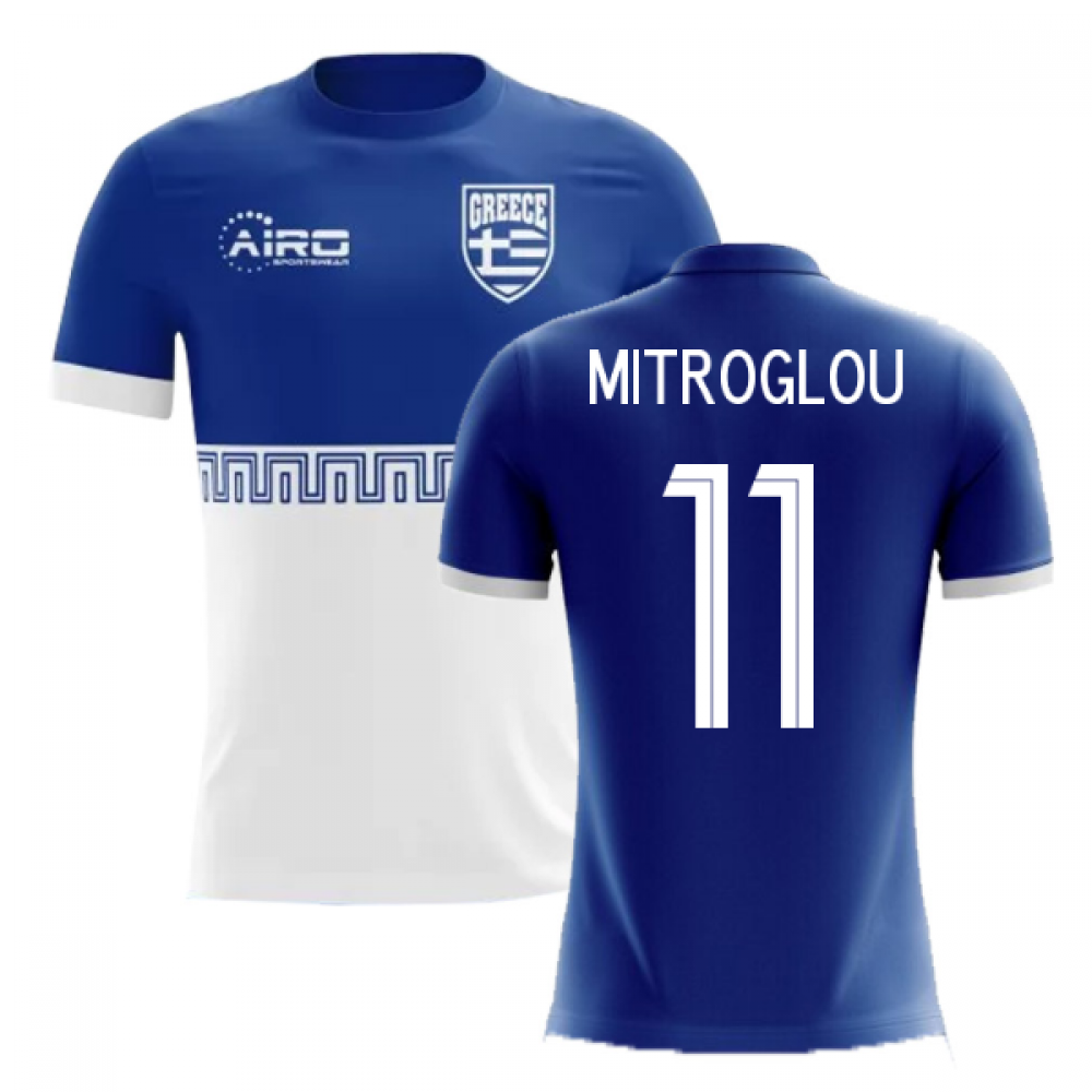 2024-2025 Greece Away Concept Football Shirt (Mitroglou 11)