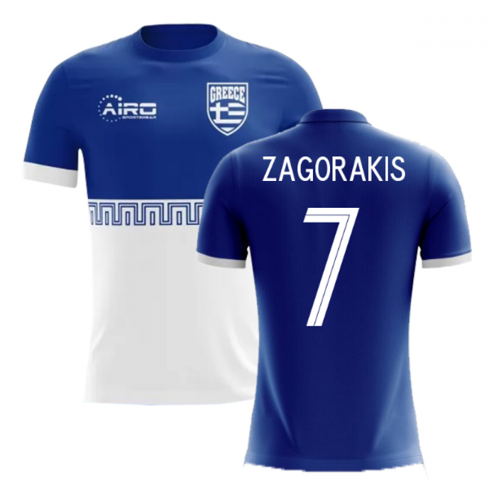 2024-2025 Greece Away Concept Football Shirt (ZAGORAKIS 7)