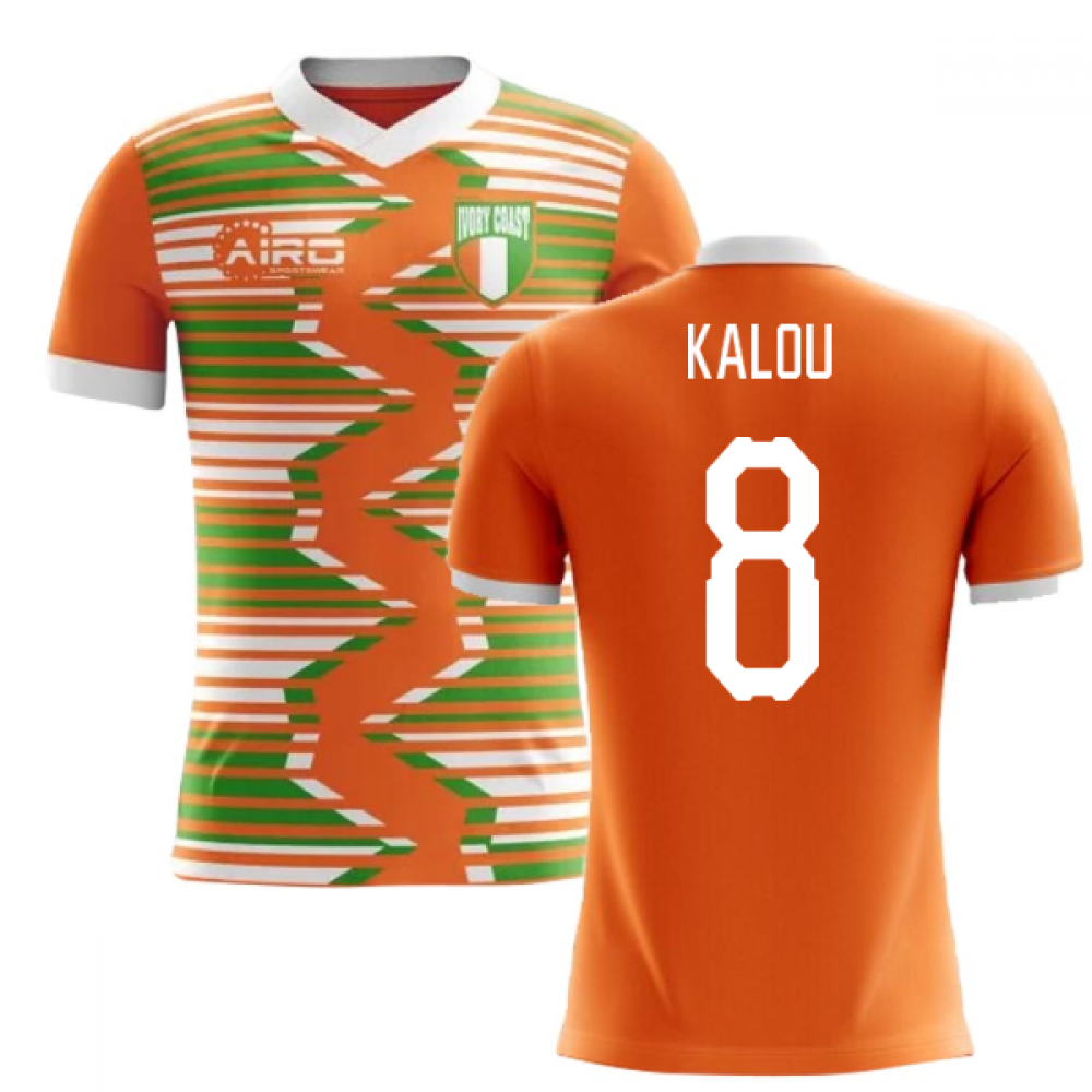 2024-2025 Ivory Coast Home Concept Football Shirt (Kalou 8)