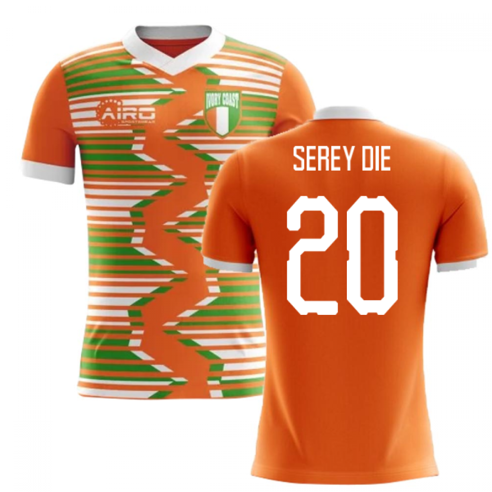 2023-2024 Ivory Coast Home Concept Football Shirt (Serey Die 20)