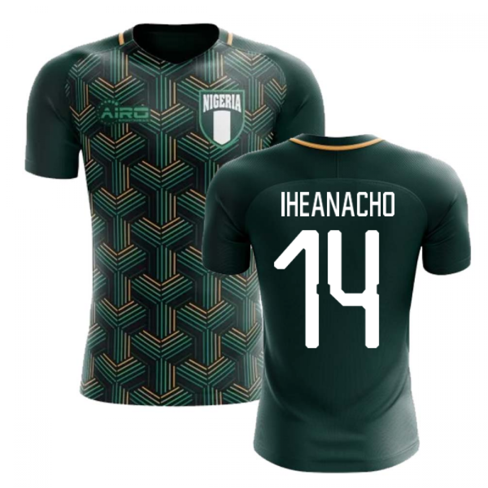 2020 2021 Nigeria Third Concept Football Shirt Iheanacho 14