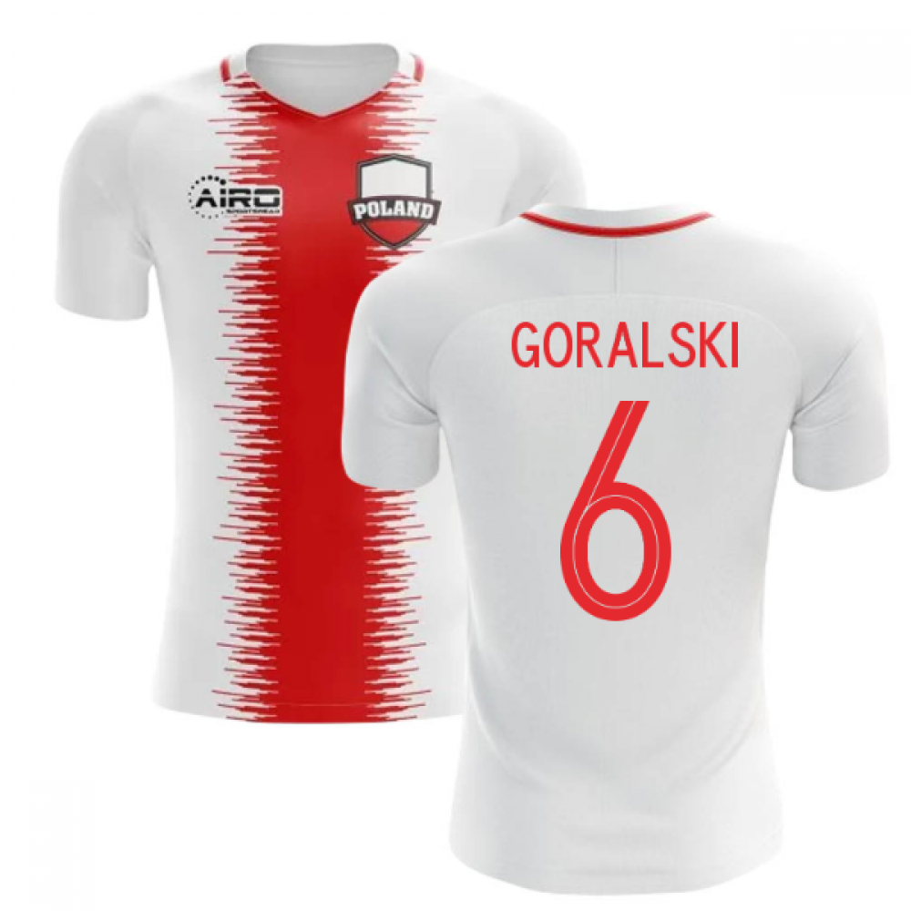 2024-2025 Poland Home Concept Football Shirt (Goralski 6)