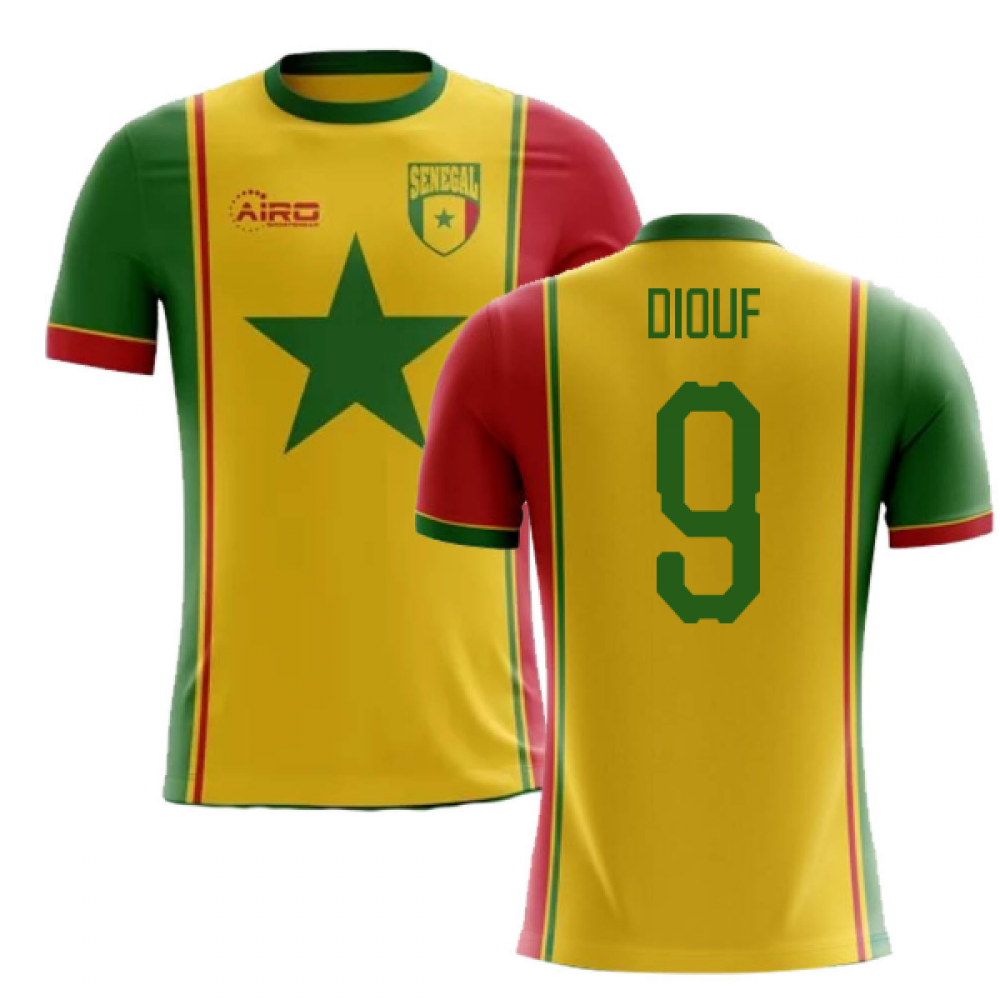 2024-2025 Senegal Third Concept Football Shirt (Diouf 9) - Kids