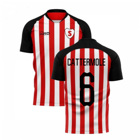 2024-2025 Sunderland Home Concept Football Shirt (Cattermole 6)