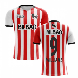 2024-2025 Athletic Bilbao Home Concept Football Shirt - Kids (WILLIAMS 9)