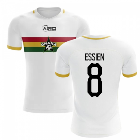 2024-2025 Ghana Away Concept Football Shirt (Essien 8) - Kids