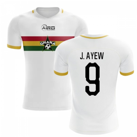 2024-2025 Ghana Away Concept Football Shirt (J. Ayew 9)